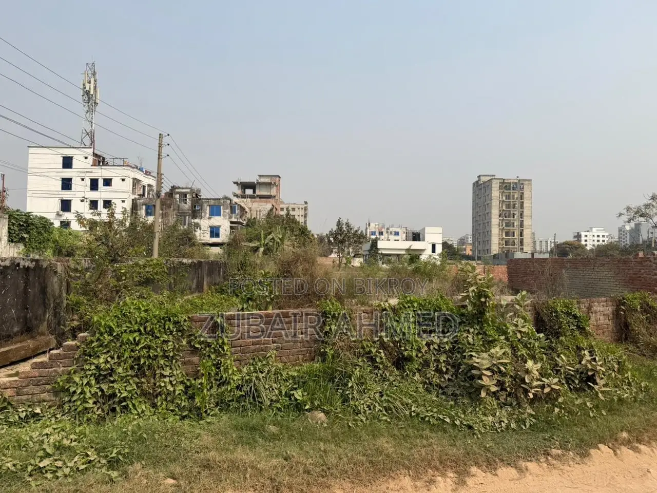 Lake Side Plot for Sale in Sagufta, Pallabi, Mirpur With 3 Side Open