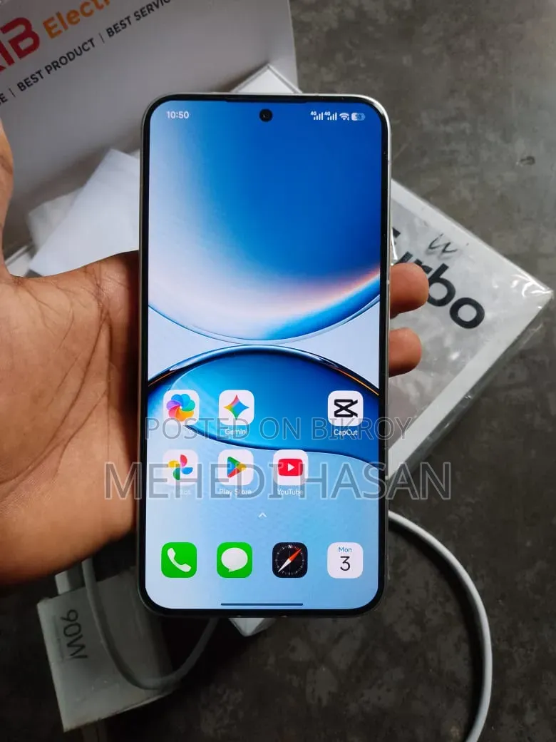 শাওমি রেডমি টার্বো ৪ প্রো ২৫৬ জিবি হোয়াইট