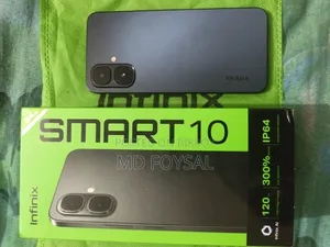 New Infinix Smart 10 64 GB Black