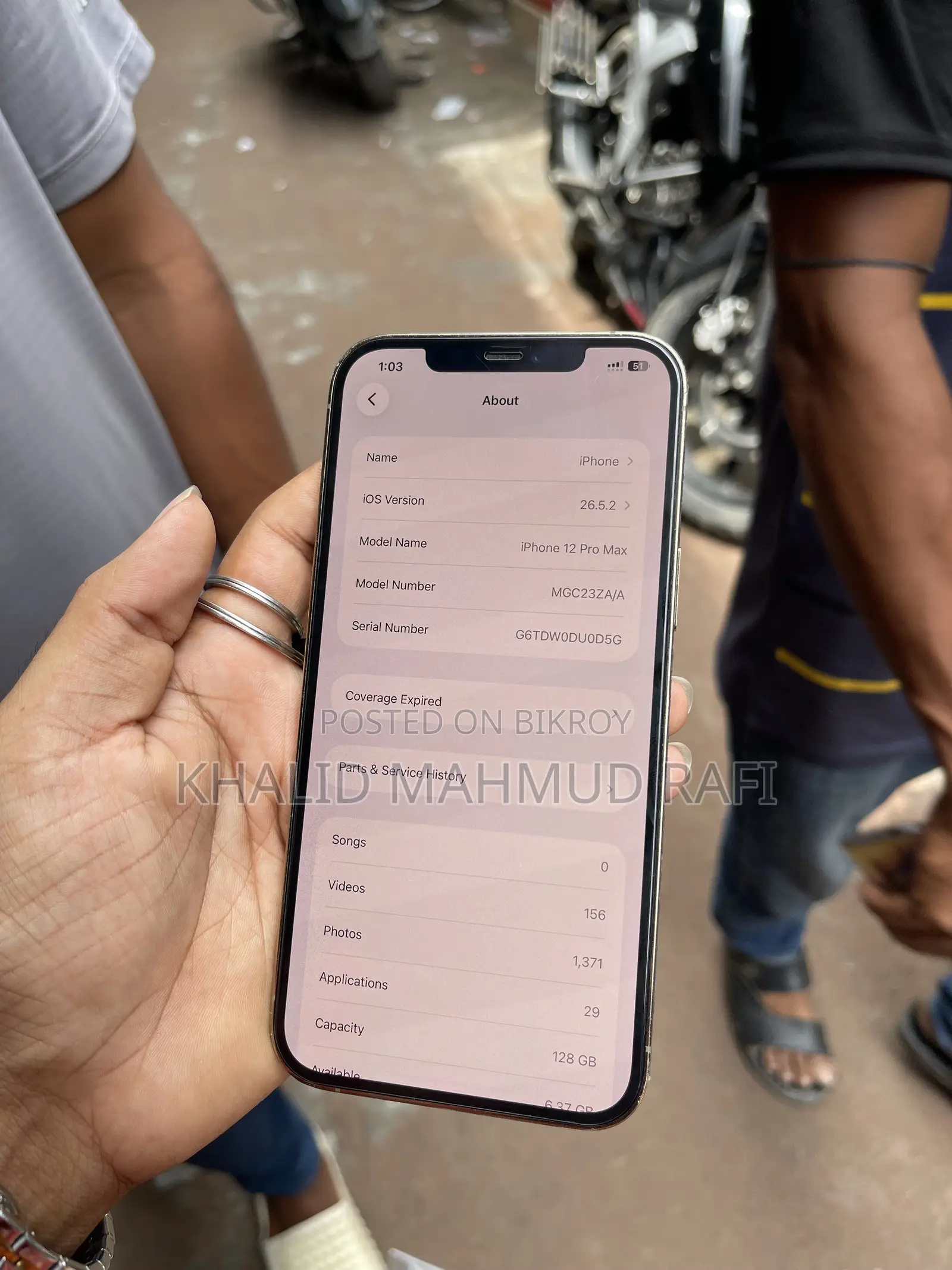 Apple iPhone 12 Pro Max 128 GB Rose Gold