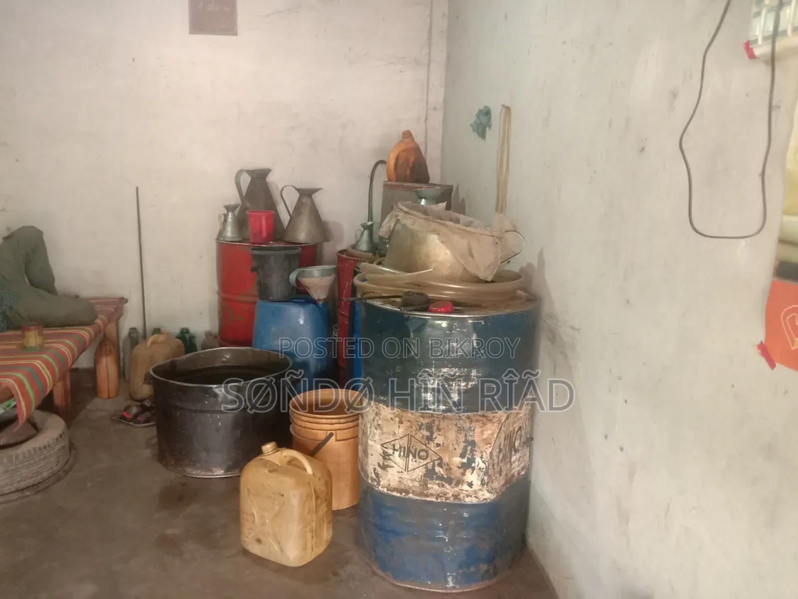 Full Setup of Oil Shop