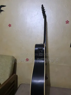Yamaha CM2 Electro Acoustic Guitar Black Color