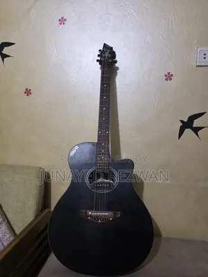 Yamaha CM2 Electro Acoustic Guitar Black Color