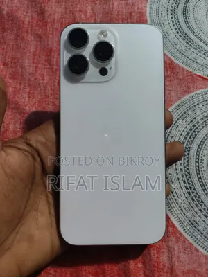 অ্যাপল আইফোন ১৬ প্রো ম্যাক্স ২৫৬ জিবি হোয়াইট