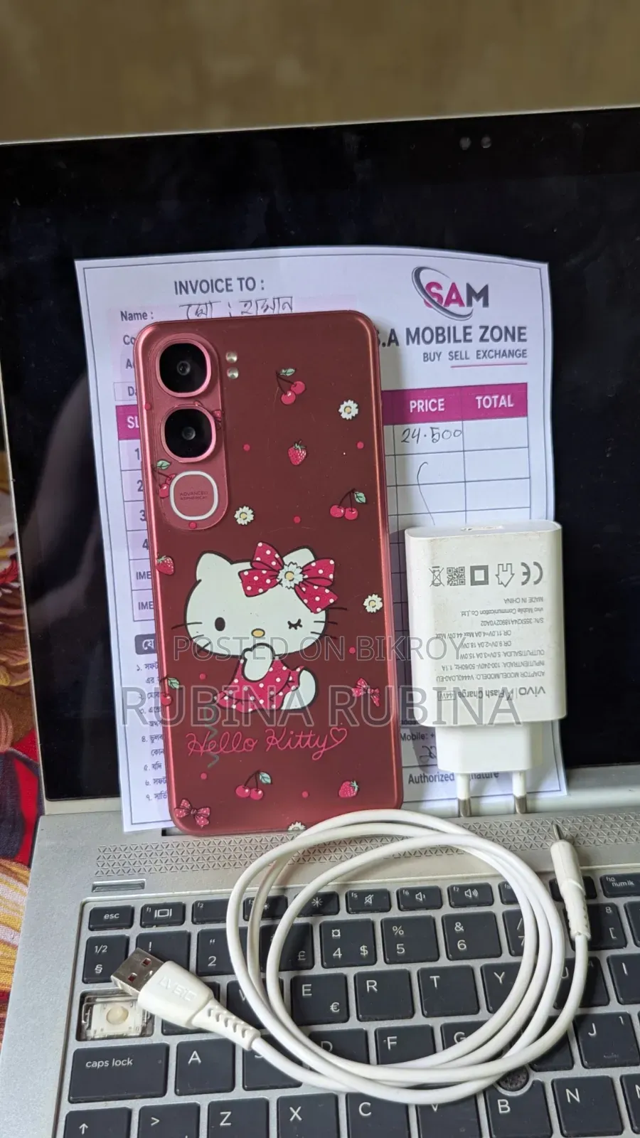 New Vivo Y21d 128 GB Pink