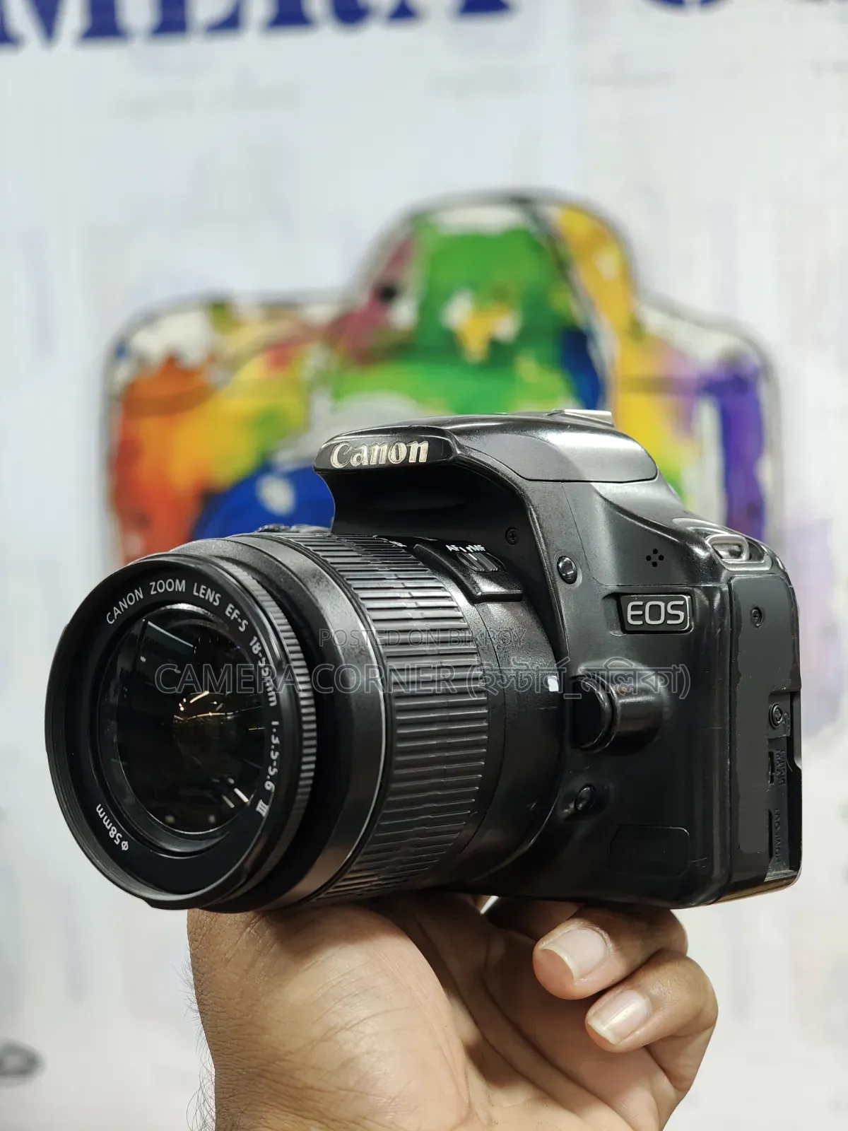 Canon 500d + 18-55mm Lens