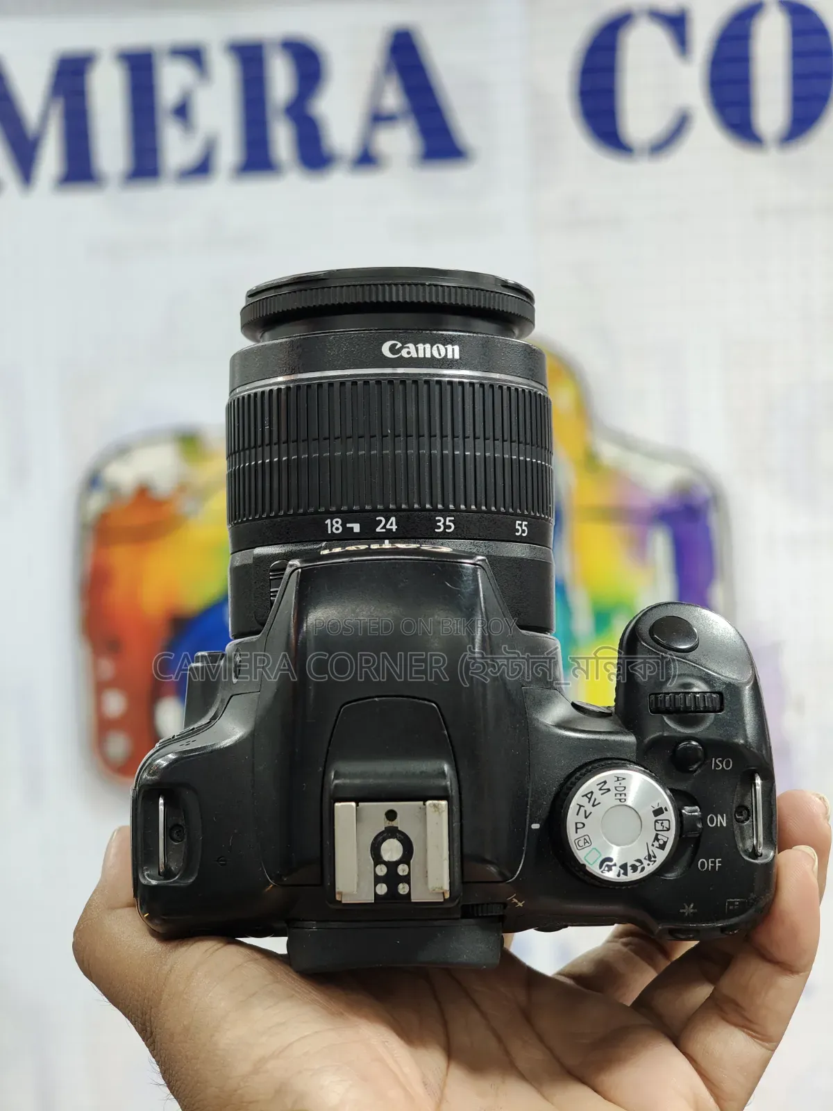 Canon 500d + 18-55mm Lens