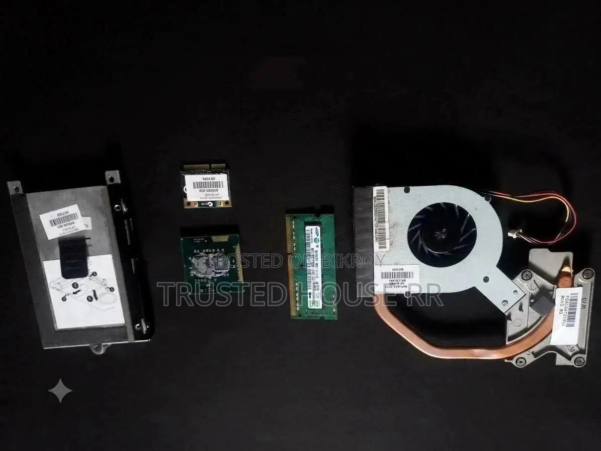 Laptop Parts - I3 3rd Gen, 2GB RAM, 500GB HDD, Wifi Card Charger