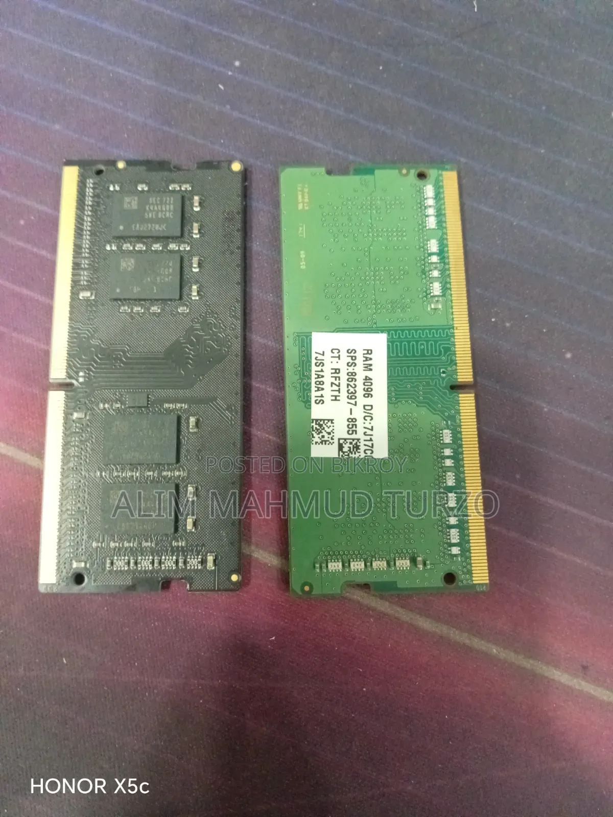 Laptop RAM 4+4 8GB DDR4