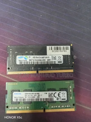 Laptop RAM 4+4 8GB DDR4