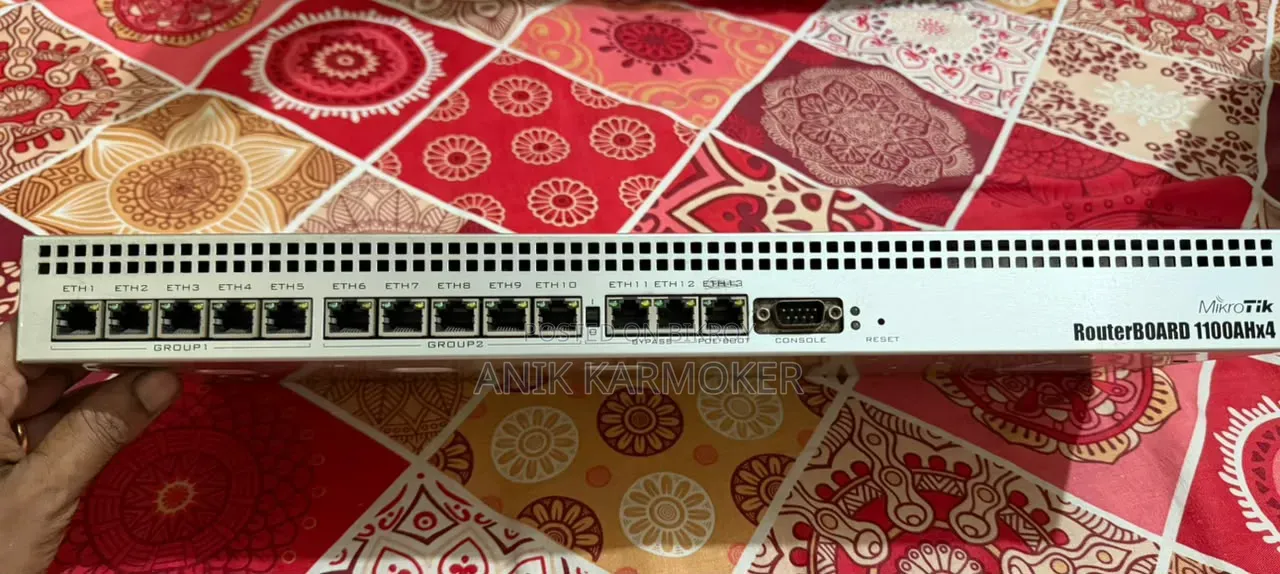 MikroTik RouterBOARD RB1100AHx4 Gigabit Enterprise Router (Used)