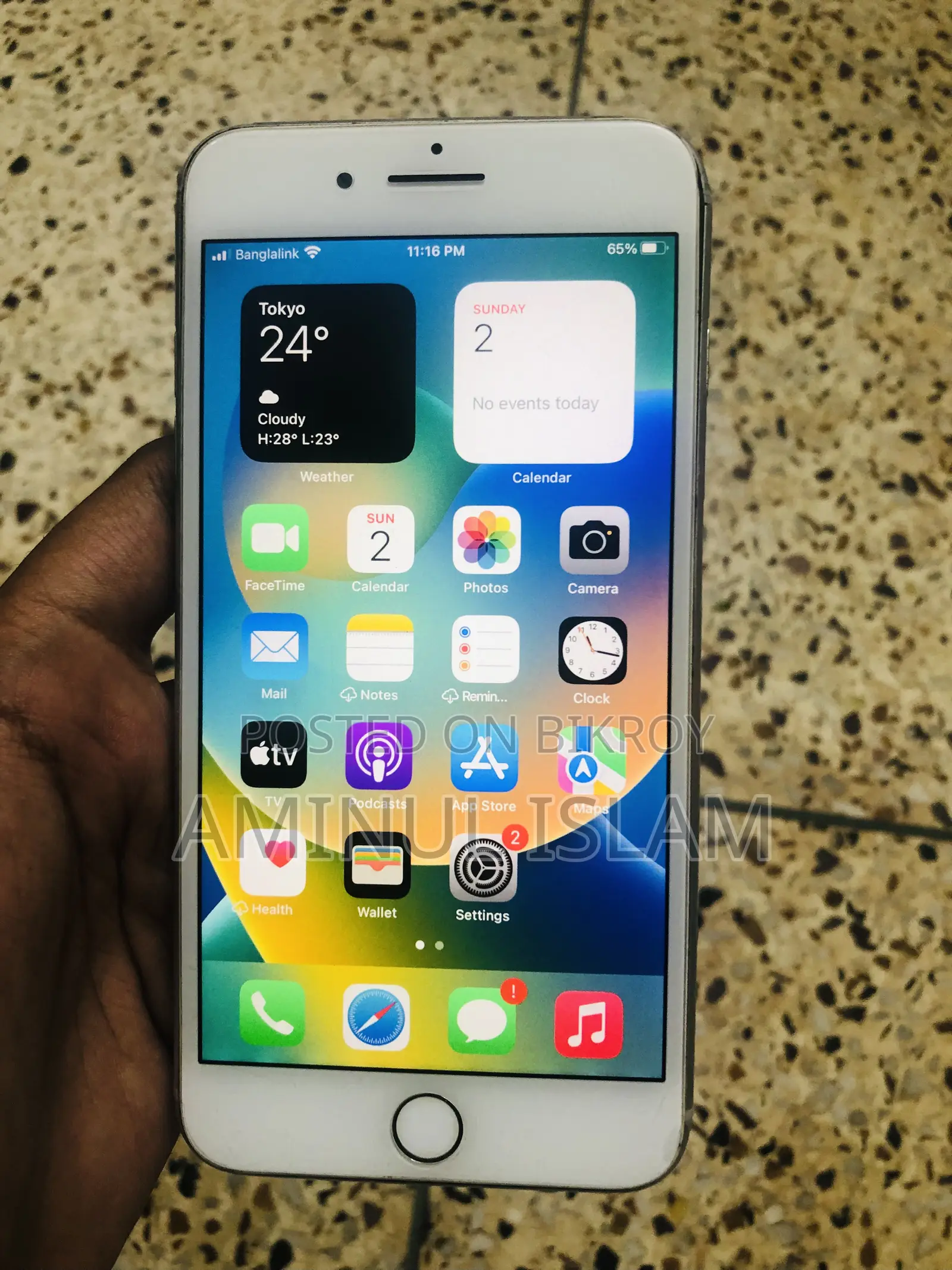 Apple iPhone 8 Plus 256 GB White