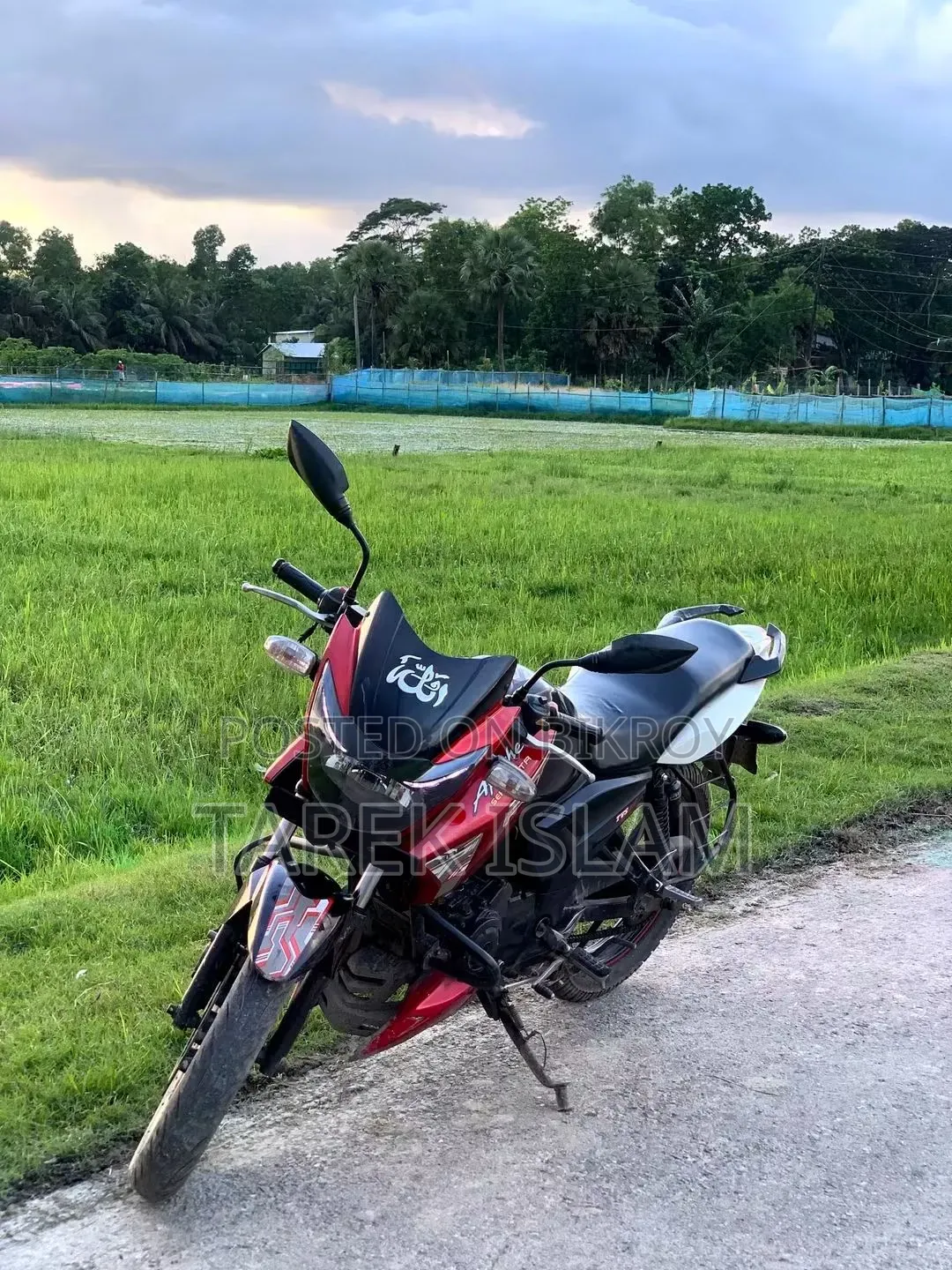 TVS Apache RTR 160 2V 2013 Red