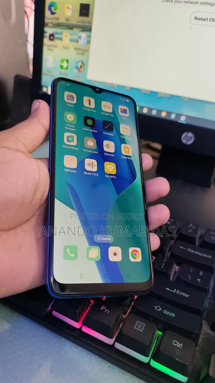 Oppo A16 64 GB Blue