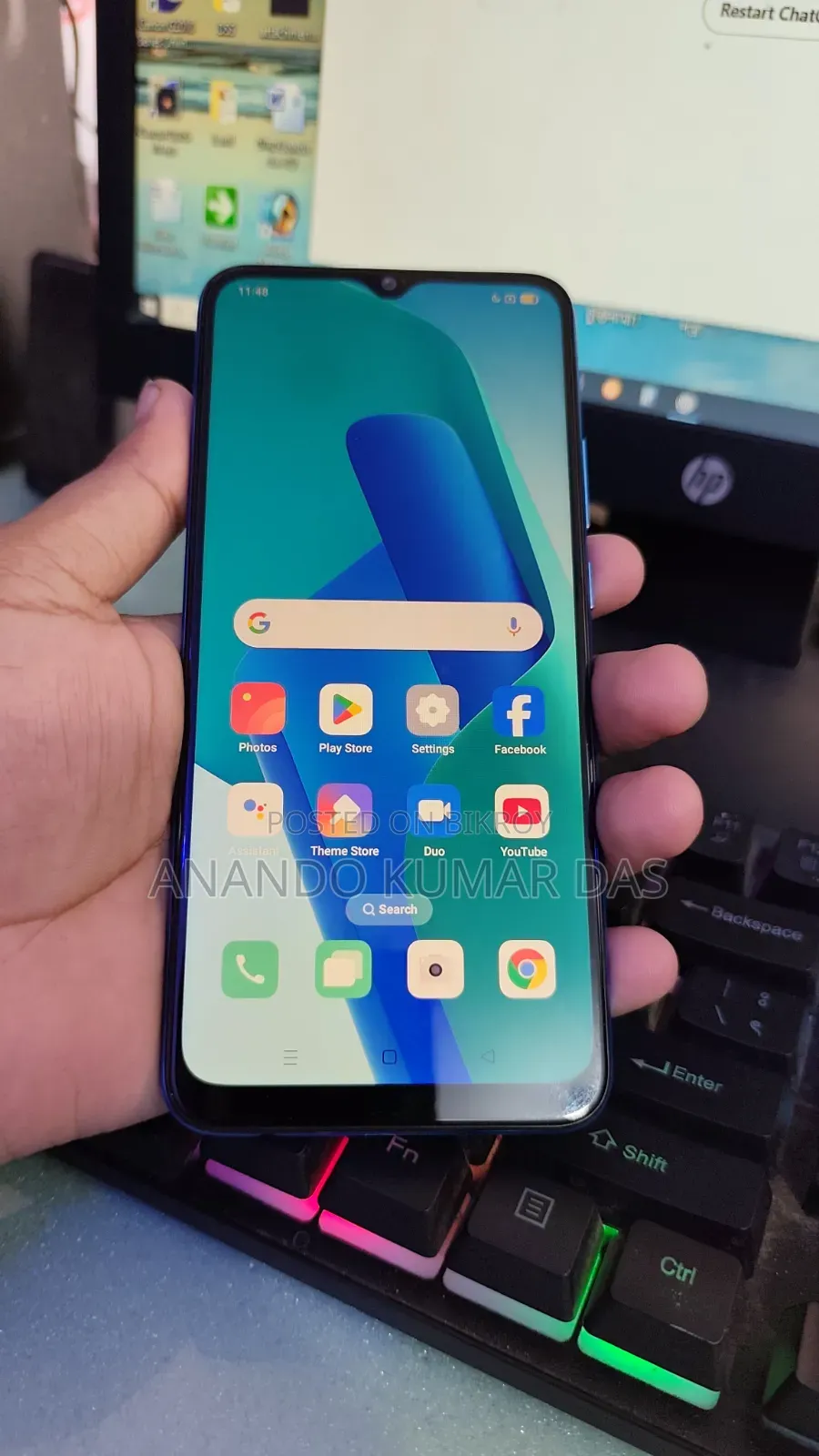 Oppo A16 64 GB Blue