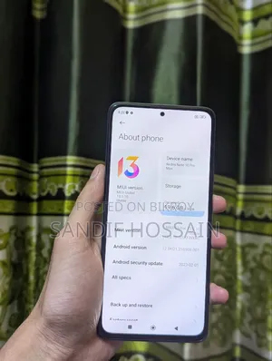 শাওমি রেডমি নোট ১০ প্রো ম্যাক্স ১২৮ জিবি সাদা