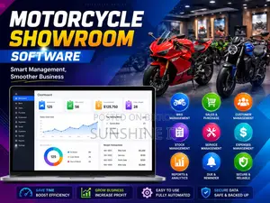 Motorcycle Showroom Software