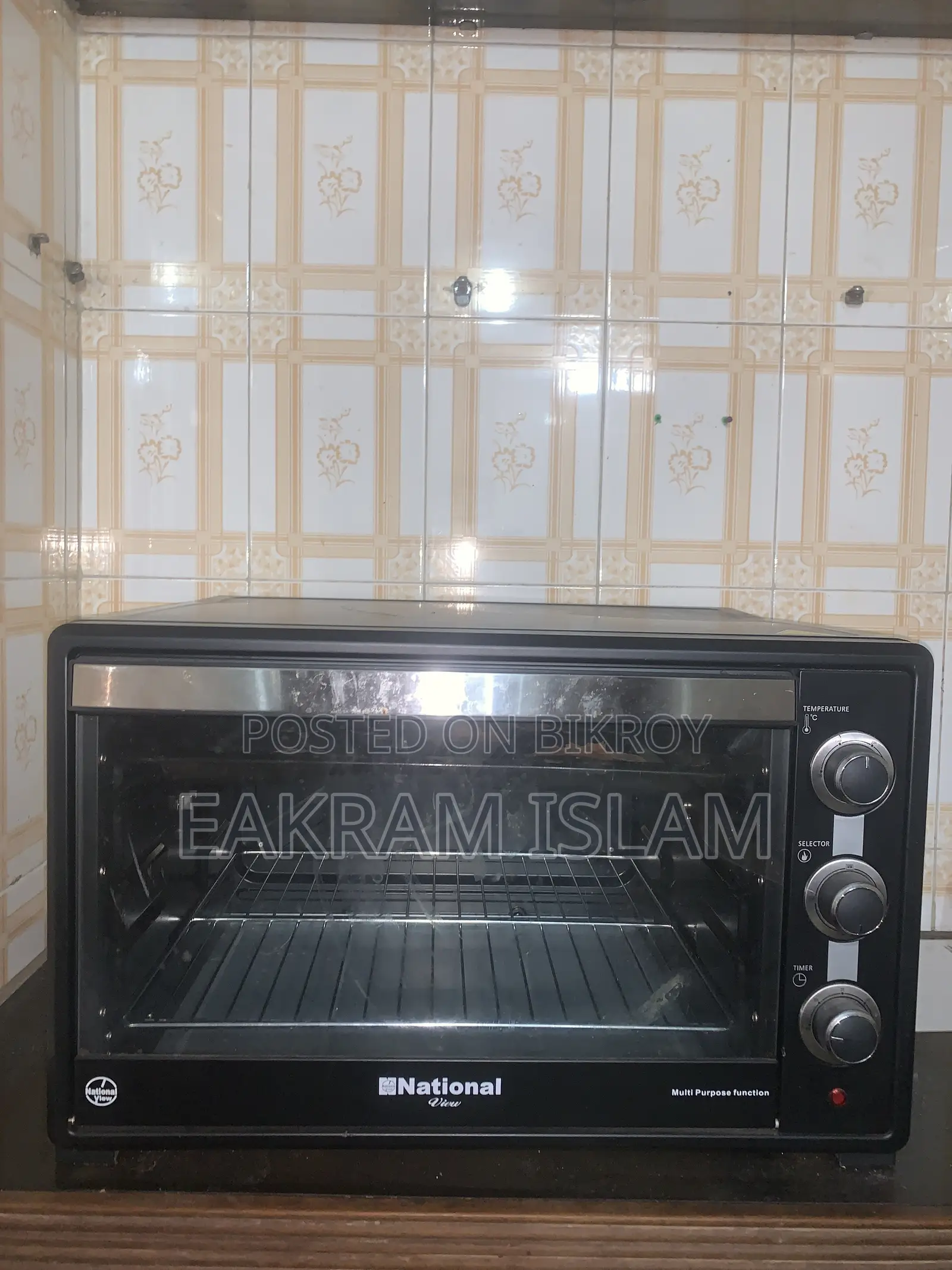 ন্যাশনাল ভিউ মাল্টিপারপাস ওভেন (৬০ লিটার)