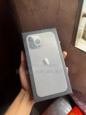 অ্যাপল আইফোন ১৩ প্রো ম্যাক্স ২৫৬ জিবি ব্ল্যাক