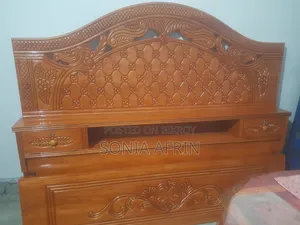 New Mahogany Wooden Bed