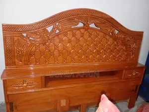 New Mahogany Wooden Bed