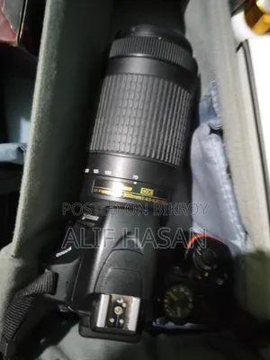 Nikon D3500 With Prime Kit Af 18-55mm Dx-Vr + Another Len's 70-300mmdx