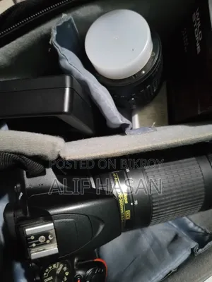 Nikon D3500 With Prime Kit Af 18-55mm Dx-Vr + Another Len's 70-300mmdx