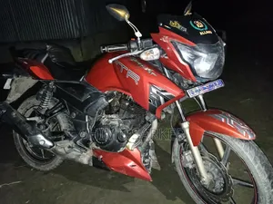 টিভিএস অ্যাপাচে আরটিআর ১৬০ ২ভি ২০১৮ লাল