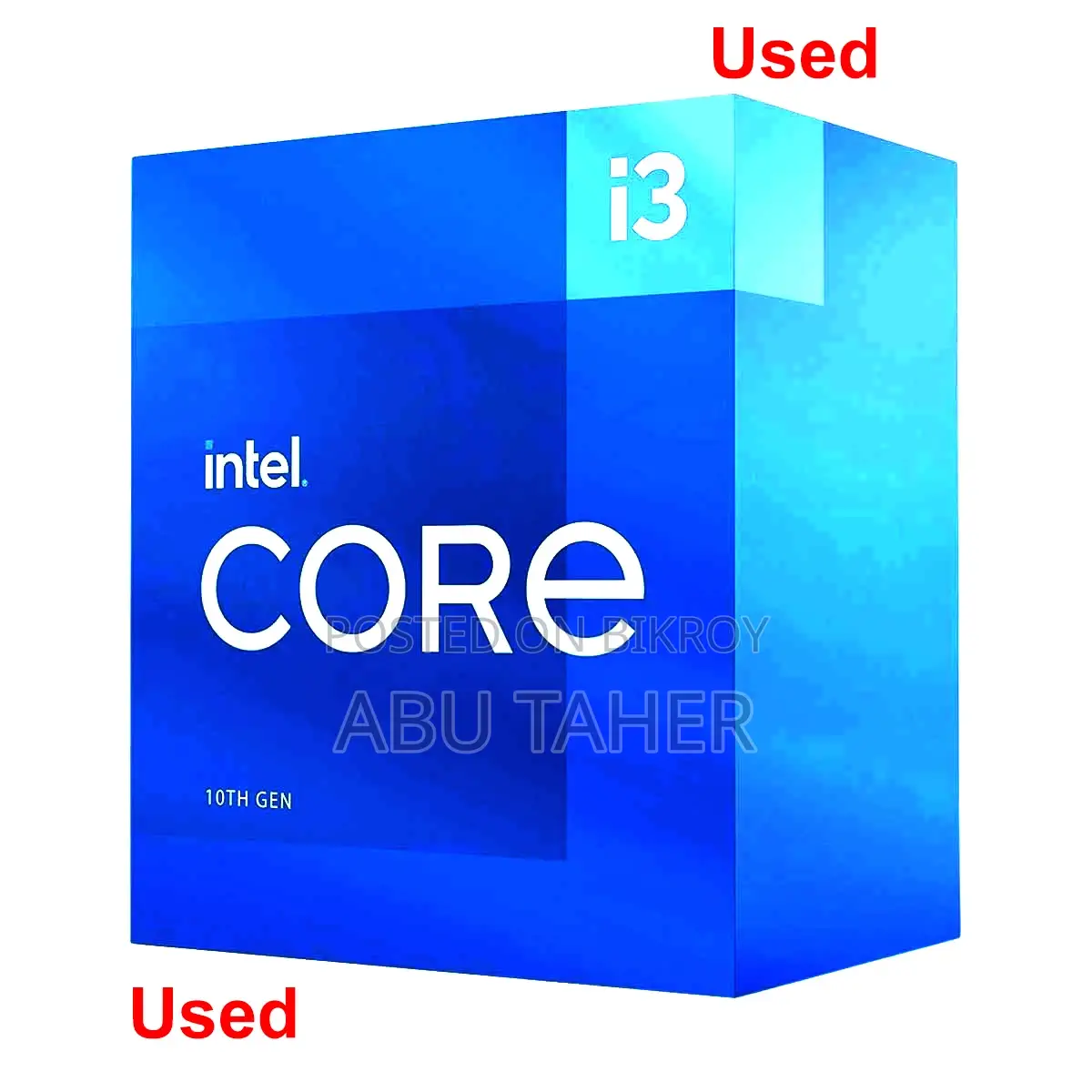 Intel 10th Gen Comet Lake Core I3 10105 প্রসেসর