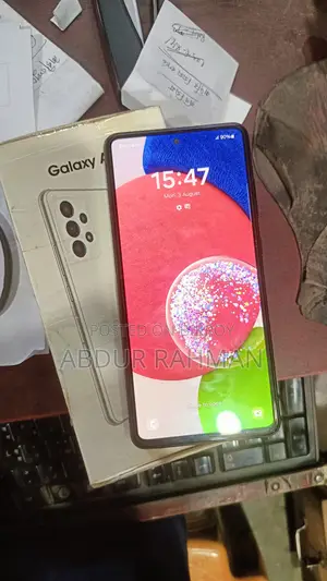 স্যামসাং গ্যালাক্সি এ৫২এস ৫জি ১২৮ জিবি কালো