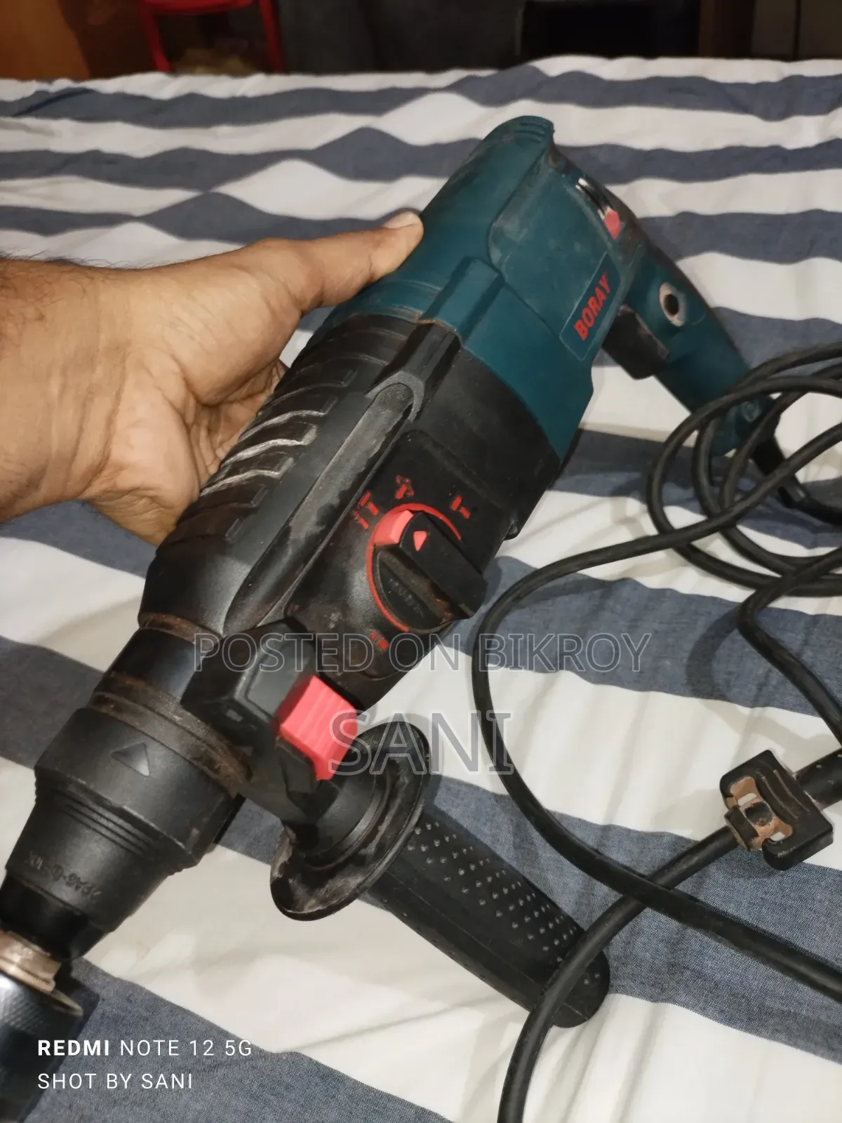 Boray 28 mm Heavy Duty Hammer Drill (5000 Watt) Almost Like Brand New