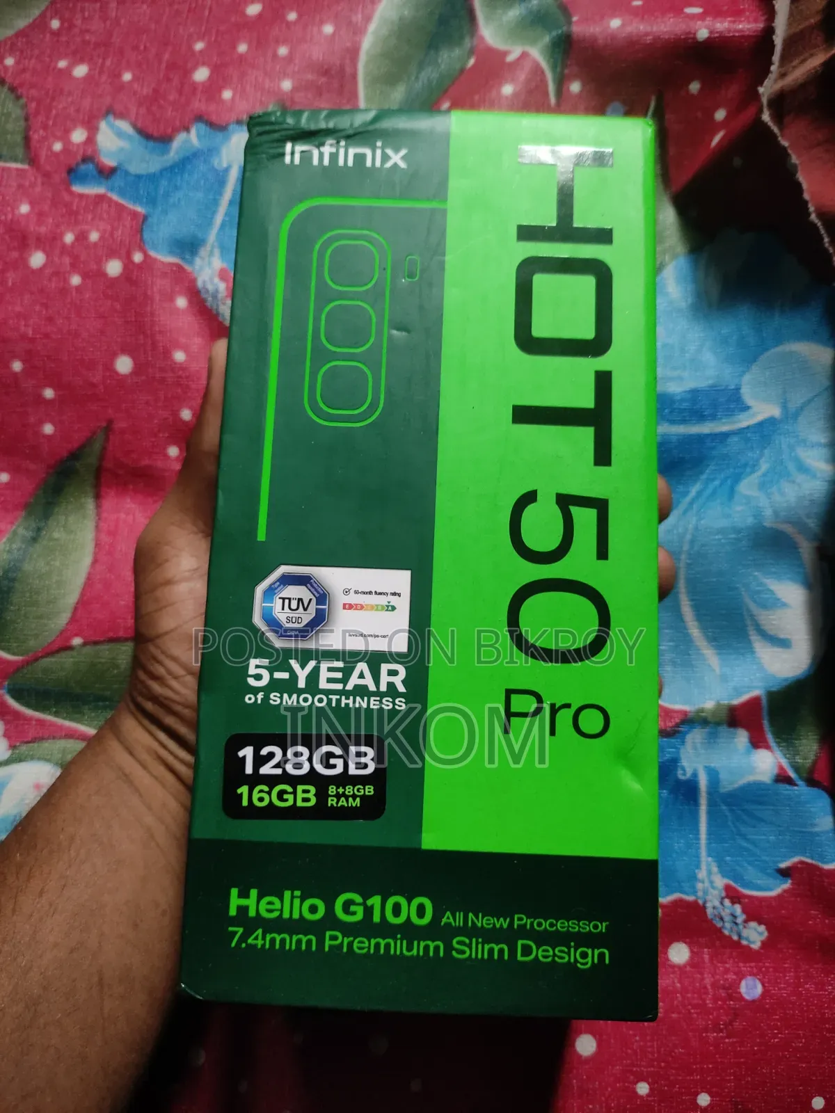 ইনফিনিক্স হট ৫০ প্রো ২৫৬ জিবি