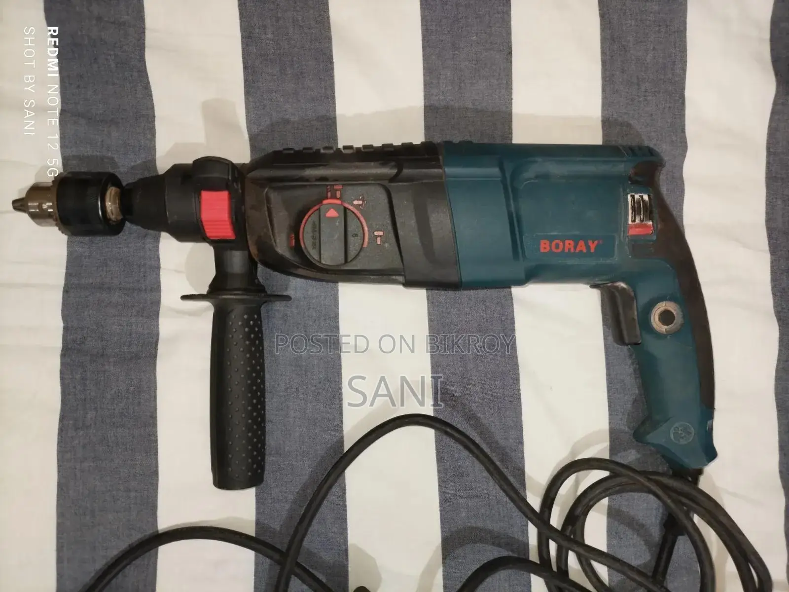 Boray 28 mm Heavy Duty Hammer Drill (5000 Watt) Almost Like Brand New