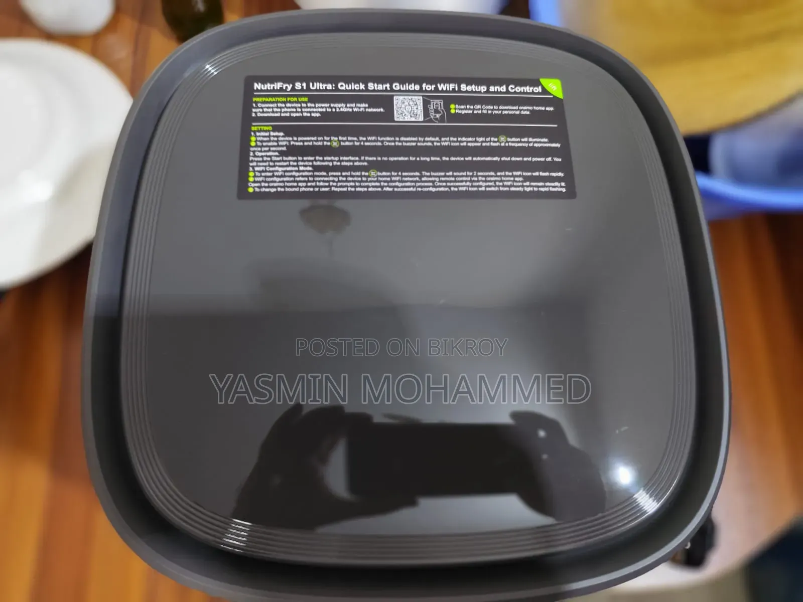 Oraimo Nutrifry S1 Ultra Air Fryer