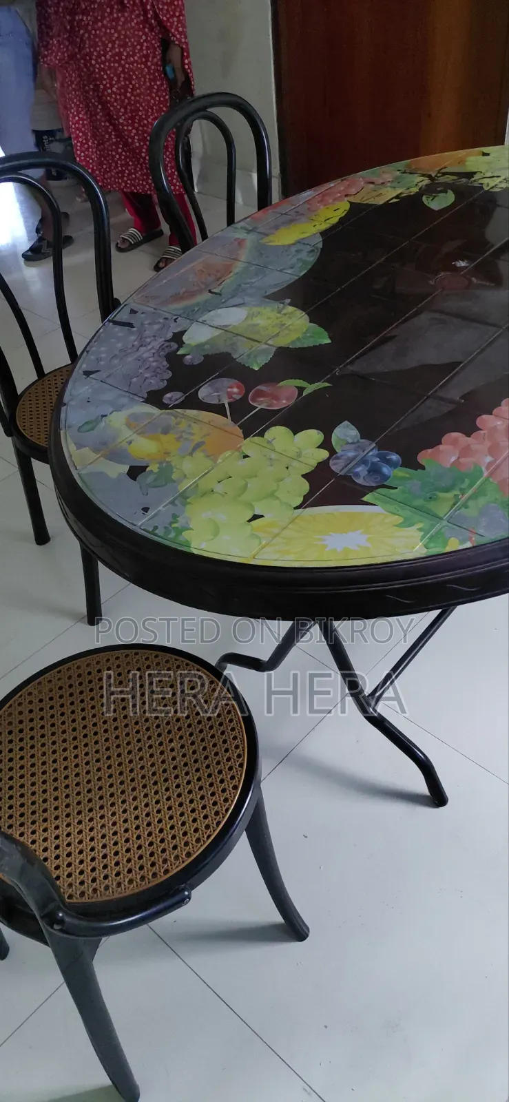 Table and 4 Chairs