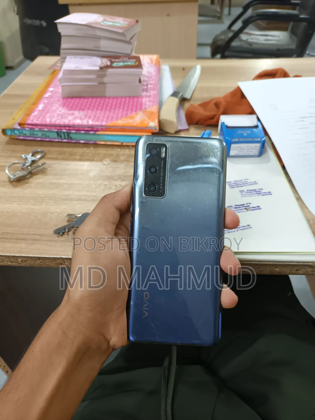 New Vivo V20 128 GB Blue
