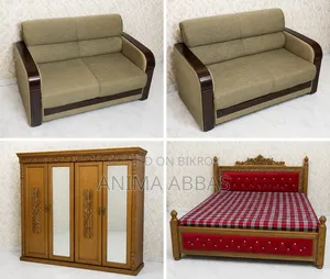 Shegun King Bed With Mattress