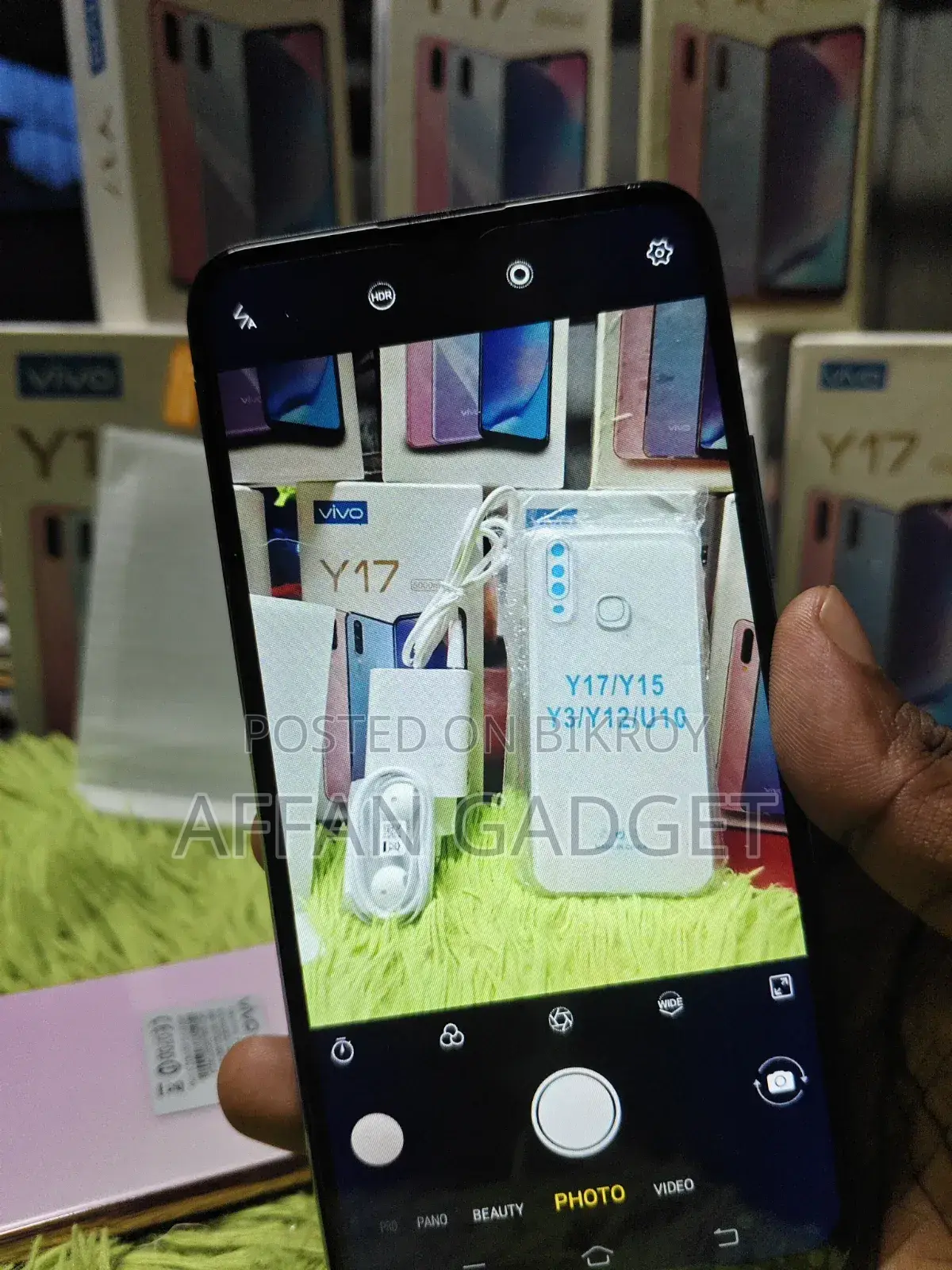 Vivo Y17 256 GB Blue