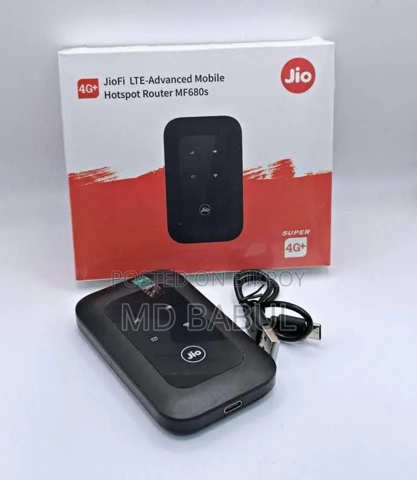 Jio WD680+ LTE-Advanced Mobile Wi-Fi Hotspot (P-1561)