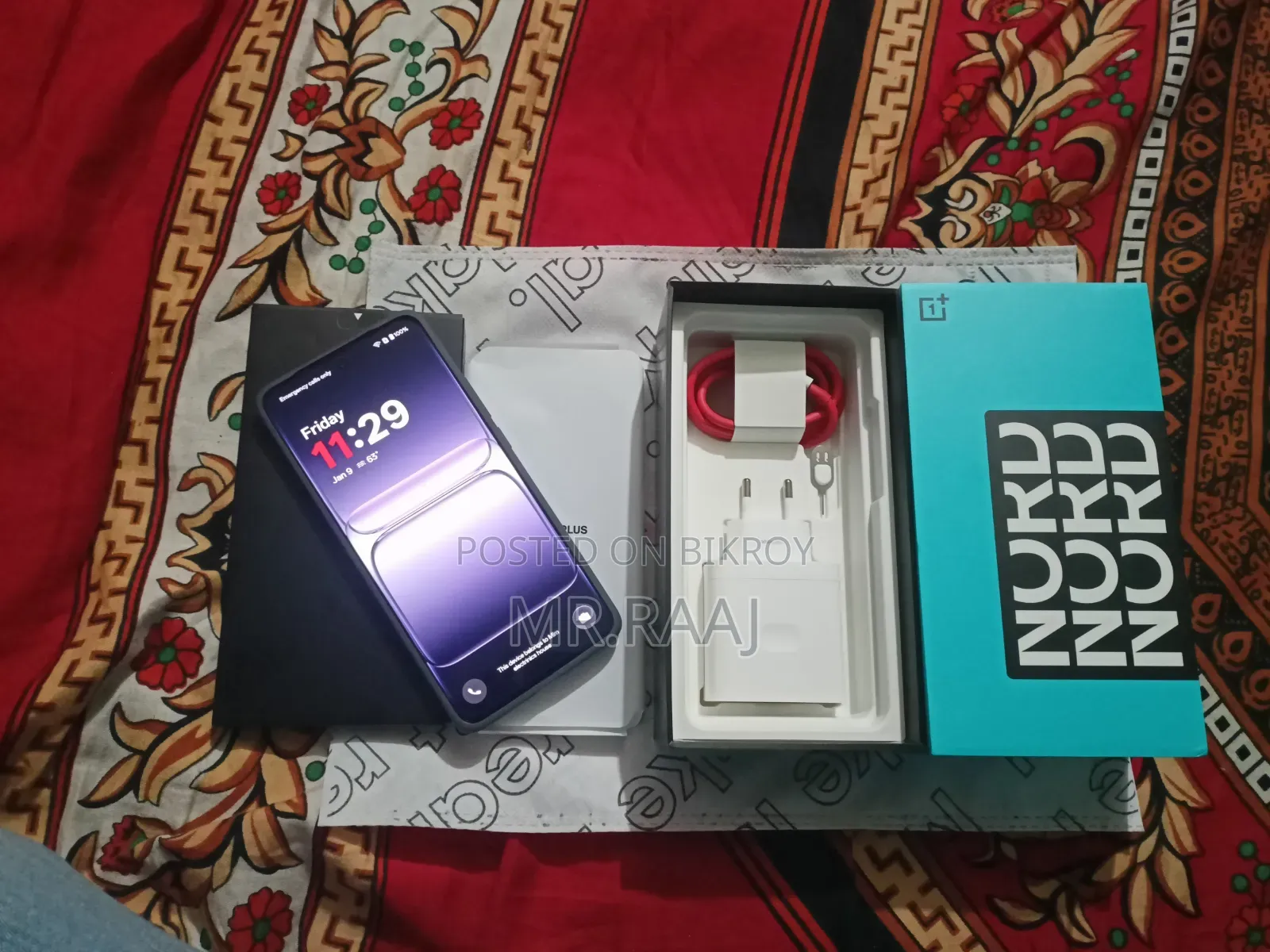 ওয়ানপ্লাস নর্ড সিই৫ ২৫৬ জিবি ব্ল্যাক