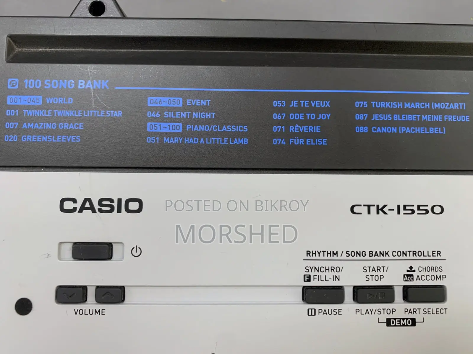 CASIO CTK-1550 61-Keys Keyboard (S-Pro Edition)