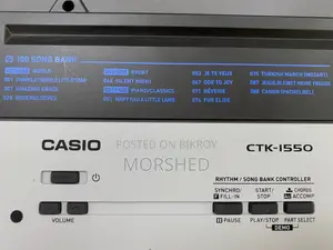 CASIO CTK-1550 61-Keys Keyboard (S-Pro Edition)