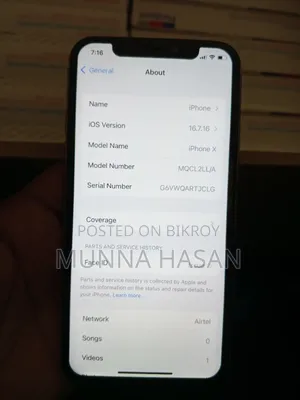 Apple iPhone X 64 GB White