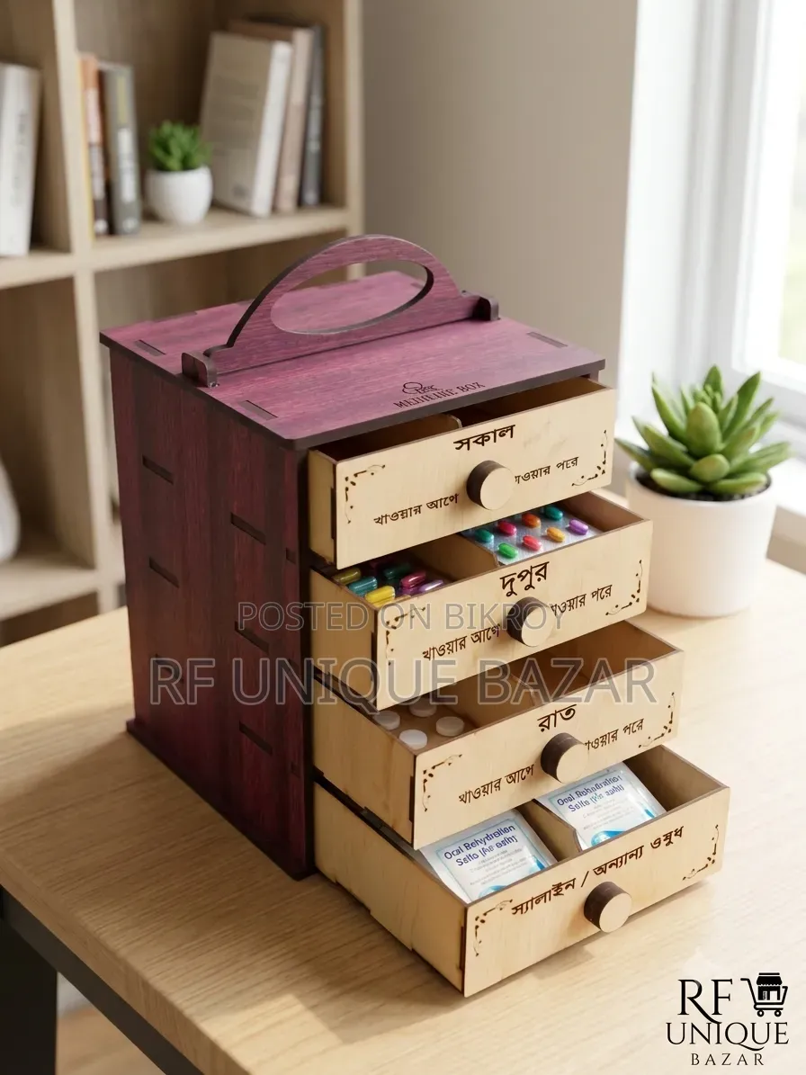 4-Layer Medicine Box