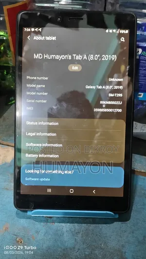 Samsung Galaxy Tab A 8.0 (2019) 32 GB Black