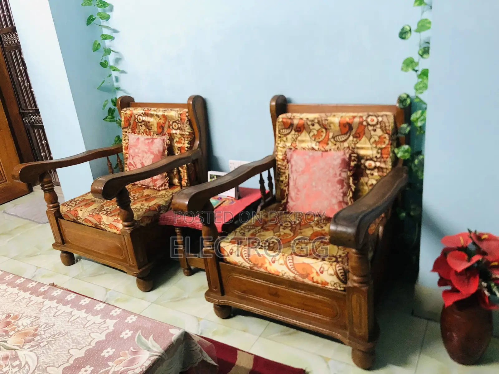 সেগুন কাঠ এর সোফা