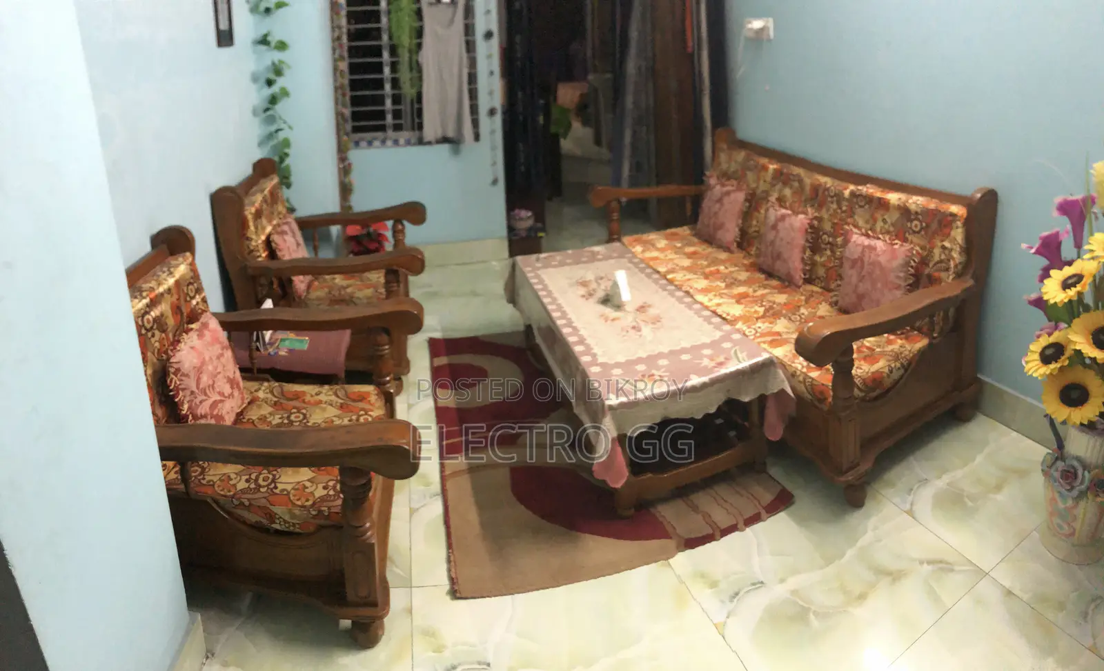 সেগুন কাঠ এর সোফা