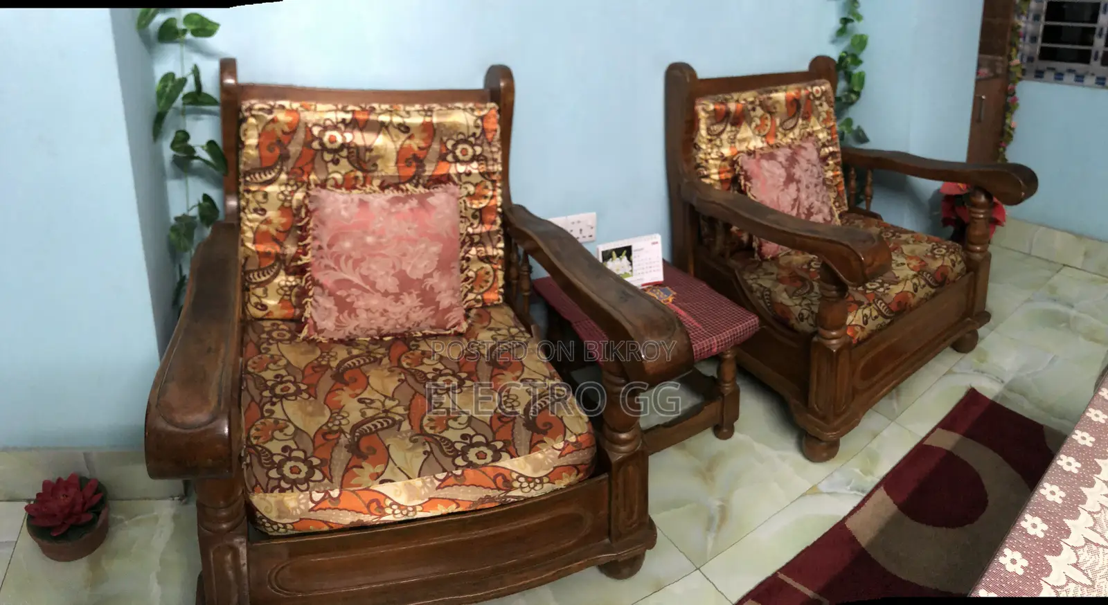 সেগুন কাঠ এর সোফা