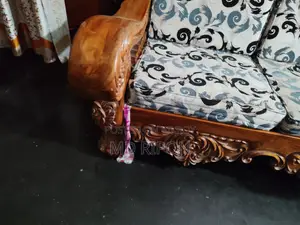 সেগুন কাঠের সোফা ৫ পিসের সেট