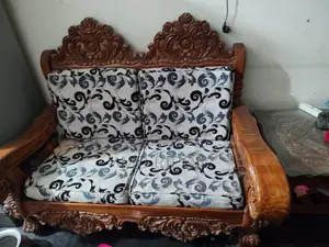 সেগুন কাঠের সোফা ৫ পিসের সেট
